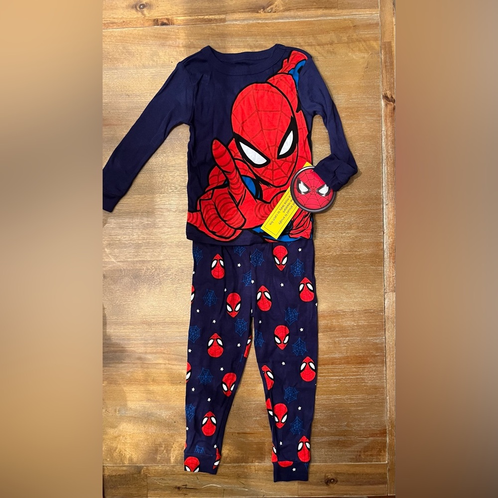 BNWT Kids 4T SpiderMan Pajamas. Never used